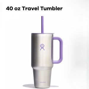 Hydroflask 40 oz All Around Stainless Steel/ Violet Tumbler- Limited Edition NWT